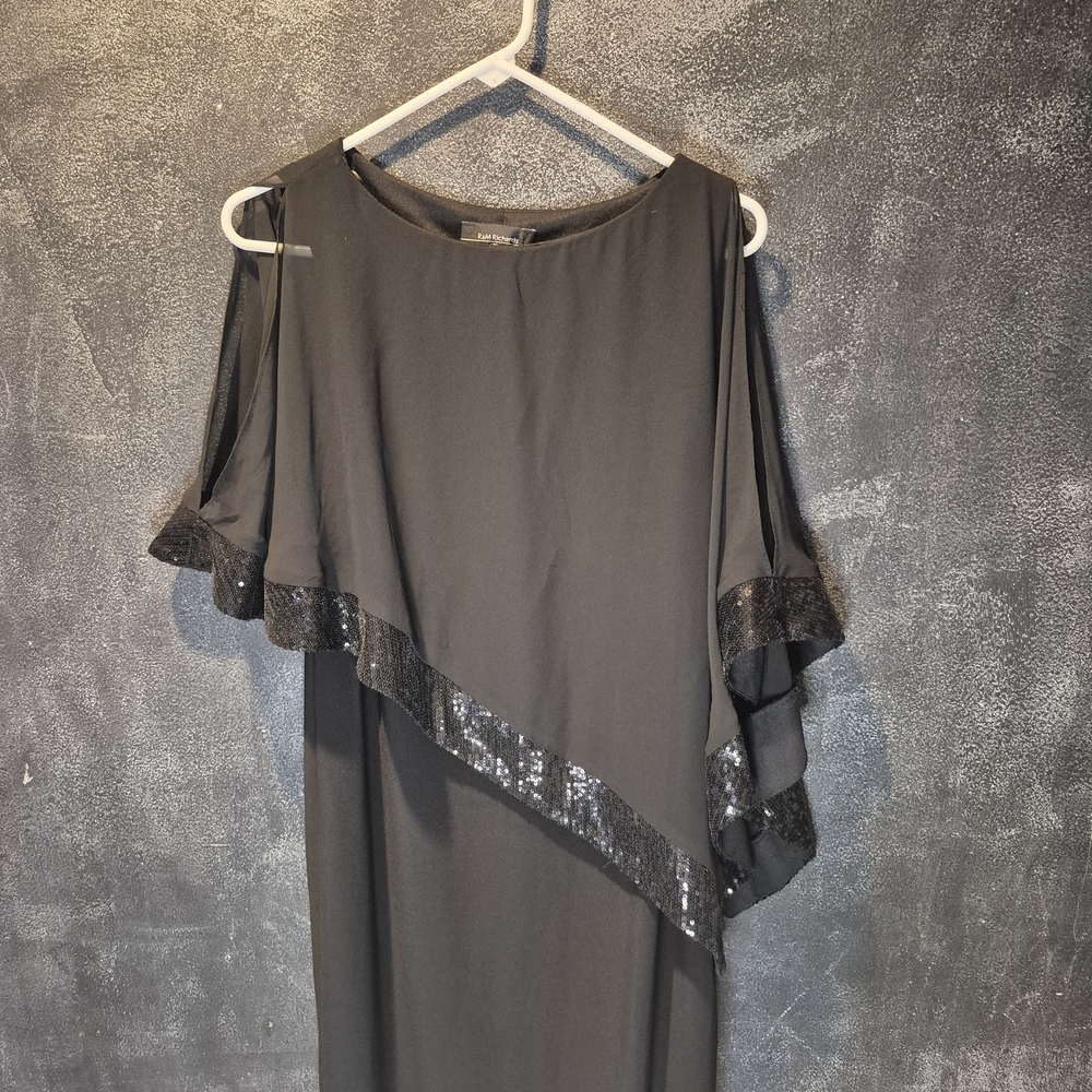 Black Party Dress With Sequin